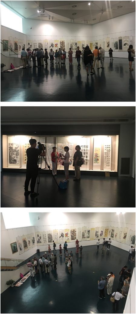 春华秋实——无锡市庆祝教师节书画展在程及美术馆展出